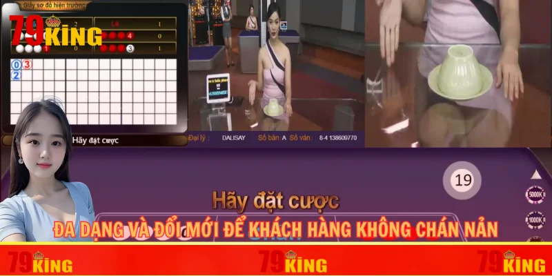 Đa dạng và đổi mới để khách hàng không chán nản