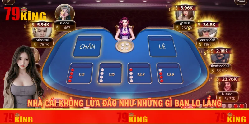 Nhà cái không lừa đảo như những gì bạn lo lắng